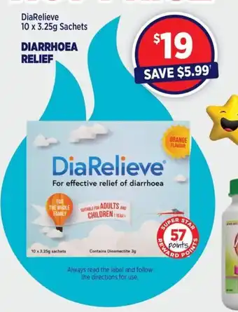 Star Discount Chemist DiaRelieve offer