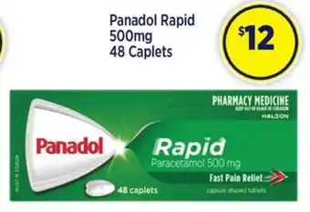 Star Discount Chemist Panadol Rapid 500mg offer