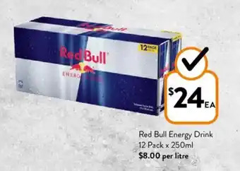 Foodworks Red Bull Energy Drink offer