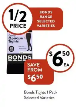 Foodworks Bonds Tights offer