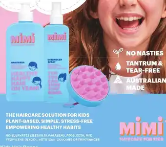 My Chemist The haircare solution for kids plant-based simple stress-free empowering healthy habits offer