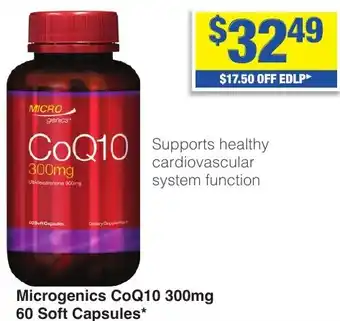 My Chemist Microgenics CoQ10 offer