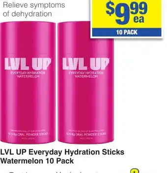 My Chemist LVL UP Everyday Hydration Sticks offer