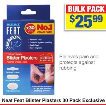 My Chemist Neat Feat Blister Plasters offer