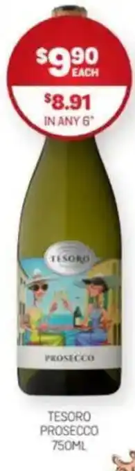 Harry Brown Tesoro prosecco offer