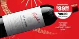 Harry Brown Penfolds bin cabernet shiraz offer