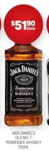 Harry Brown Jack daniel's tennessee whiskey offer