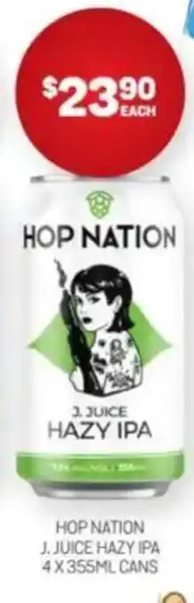 Harry Brown Hop nation 3. juice hazy ipa offer