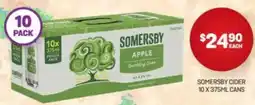 Harry Brown Somersby cider offer