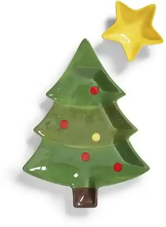 Tree Chip and Dip Plate*