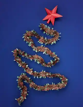 Selected Tree Star Toppers and Tinsel