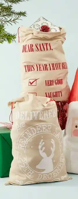Hessian Santa Sacks