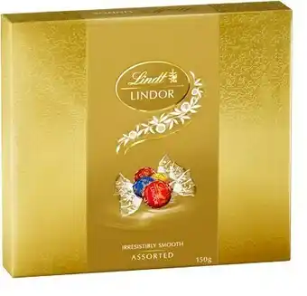 BIG W Lindt Lindor Assorted Giftbox 150g offer