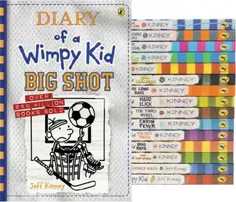 BIG W Diary of a Wimpy Kid Book Series offer