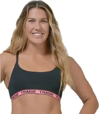 BIG W Tradie Women's Comfort Scoop Crop offer