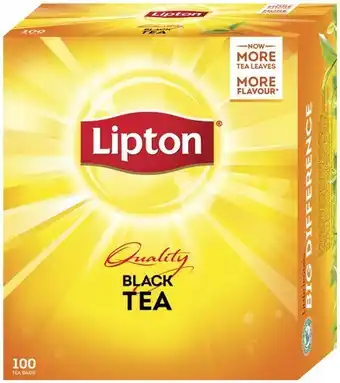 IGA Lipton Black Tea or English Breakfast Tea Bags 100 Pack offer