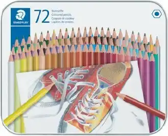 BIG W Staedtler Colouring Pencil Tin 72 Pack offer