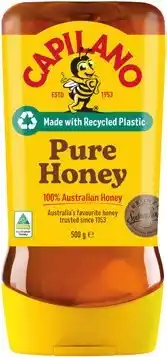 IGA Capilano 100% Australian Pure Honey 500g offer