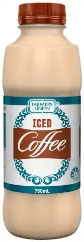 IGA Farmers Union Iced Coffee 750mL Selected Varieties offer