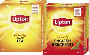 IGA Lipton Tea Bags 100 Pack Selected Varieties offer