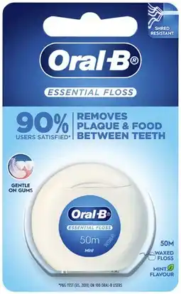 IGA Oral-B Floss Mint Waxed 50m offer