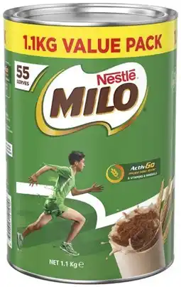 IGA Nestlé Milo Value Pack 1.1kg offer