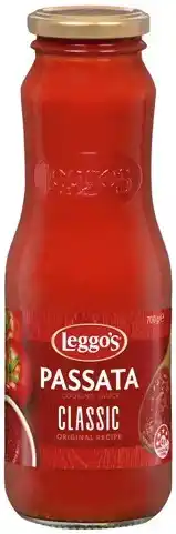 IGA Leggo’s Passata Cooking Sauce 700g Selected Varieties offer