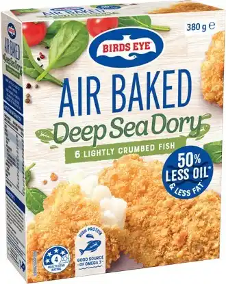 IGA Birds Eye Air Baked Crumbed Fish 250-380g Selected Varieties offer