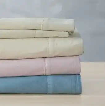 BIG W House & Home Stonewashed Sheet Set offer