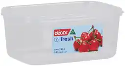 IGA Décor Tellfresh Oblong Container 1.8 Litre offer