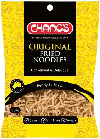 IGA Chang’s Original Fried Noodles 100g offer