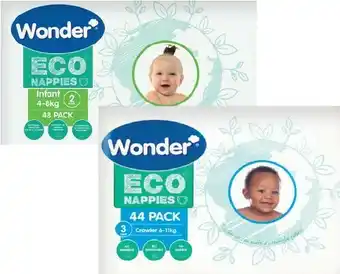 BIG W Wonder Eco Nappies offer