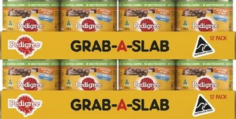 BIG W Pedigree 12-Pack Dog Food Can Varieties 700g offer