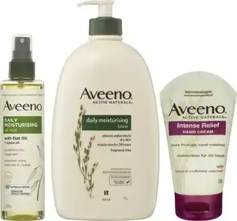 BIG W 1/2 Price on Aveeno offer
