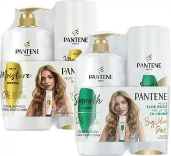 BIG W Selected Pantene Packs offer