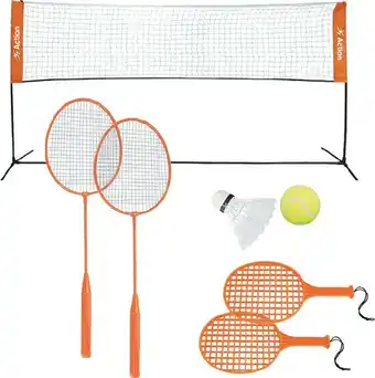 BIG W Action Sports Driveway Tennis and Badminton Set offer