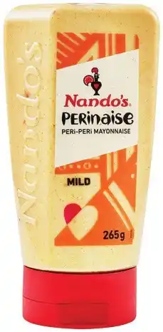 IGA Nando's Perinaise Peri‑Peri Mayonnaise 265g Selected Varieties offer