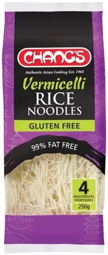 IGA Chang's Vermicelli Rice Noodles 250g offer