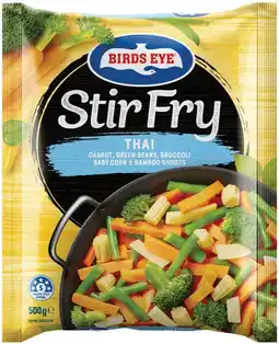 IGA Birds Eye SteamFresh Vegetables 450g or Stir Fry 500g Selected Varieties offer