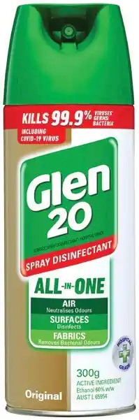 IGA Glen 20 Spray Disinfectant 300g Selected Varieties offer