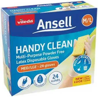 IGA Ansell Handy Clean Disposable Gloves 24 Pack offer