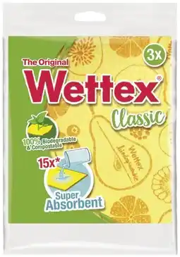 IGA Vileda Wettex Super Absorbent Cleaning Cloth 3 Pack offer