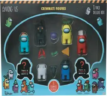 BIG W Among Us 8- Pack Crewmate Deluxe Figures offer