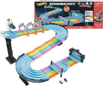 BIG W Hot Wheels Mario Kart Rainbow Raceway offer