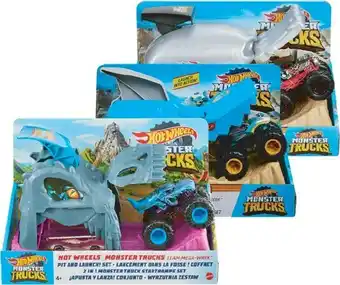 BIG W Hot Wheels Assorted Monster Truck Pit and Launch offer
