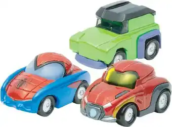 BIG W Marvel 3-Pack Go Racing offer