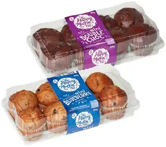 IGA Happy Co. Mini Muffins 8 Pack Selected Varieties offer