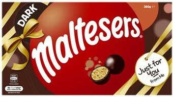 BIG W Maltesers Dark Gift Box 360g offer