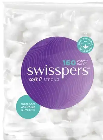 IGA Swisspers Cotton Balls 160 Pack offer