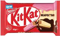 IGA Nestlé Kit Kat Neapolitan Medium Bar 42g offer